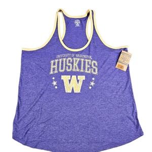Knights Apparel University Of Washington Tank Top Shirt Size XL Women